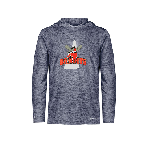 [FOLHCGNV-AS-LOGO1] Decker Men's Charge Hoodie (Adult S, Navy, Logo 1)