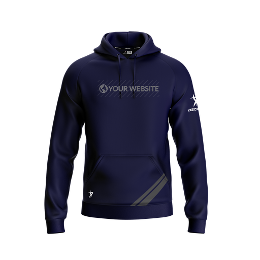 [FOLHSMNV-YXS-LOGO3] Decker Summit Hoodie (Youth XS, Navy, Logo 3)