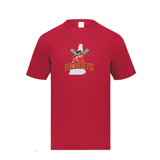 [2790.083.S-LOGO1] Men's Smooth Sport T-Shirt (Adult S, Red, Logo 1)