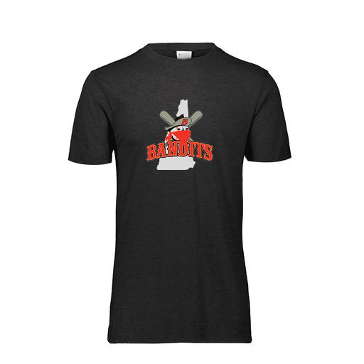 [FTSCUBBK-AS-LOGO1] Decker Men's Tri-Blend T-Shirt - Short Sleeve (Adult S, Black, Logo 1)