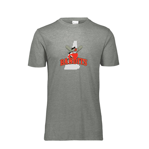 [FTSCUBGY-AS-LOGO1] Decker Men's Tri-Blend T-Shirt - Short Sleeve (Adult S, Gray, Logo 1)