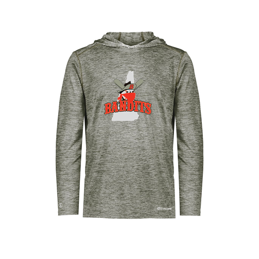 [FOLHCGGY-YS-LOGO1] Decker Youth Charge Hoodie (Youth S, Gray, Logo 1)