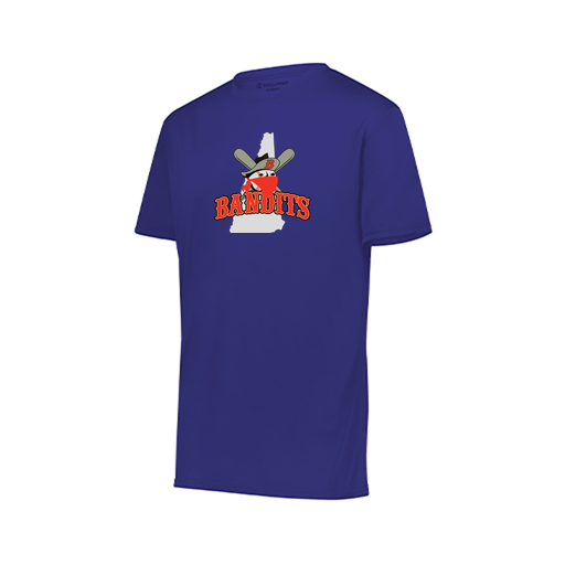 [222818.747.S-LOGO1] Men's Movement Dri Fit Shirt (Adult S, Purple, Logo 1)