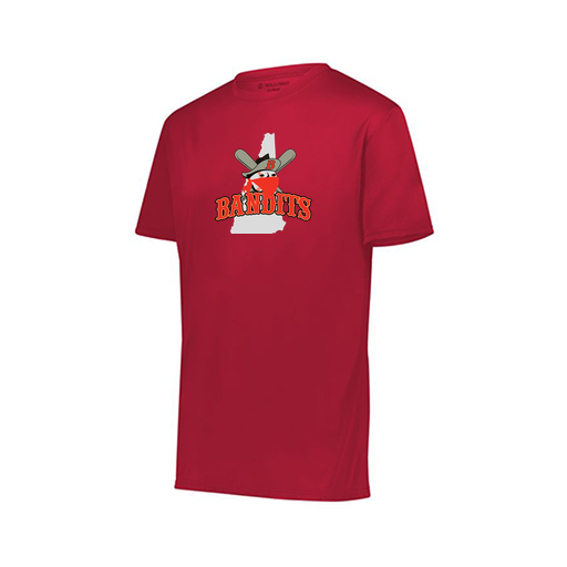 [222818.083.S-LOGO1] Men's Movement Dri Fit Shirt (Adult S, Red, Logo 1)