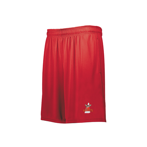 [229511.083.XS-LOGO1] Decker Men's Swift Short (Adult XS, Red, Logo 1)